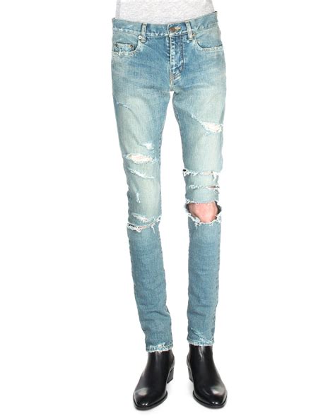 ysl men's jeans